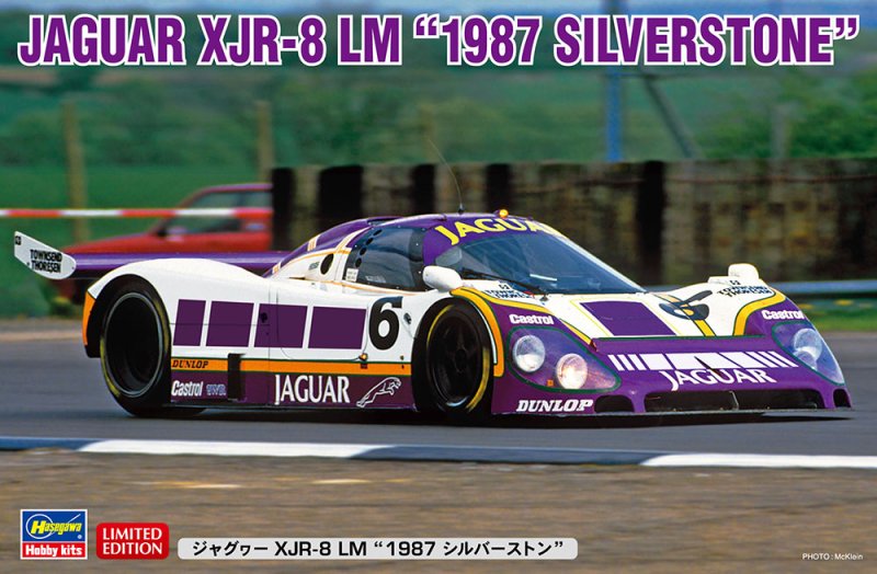 Hasegawa 20615 - 1/24 Jaguar XJR-8 LM \'1987 Silver Stone\'