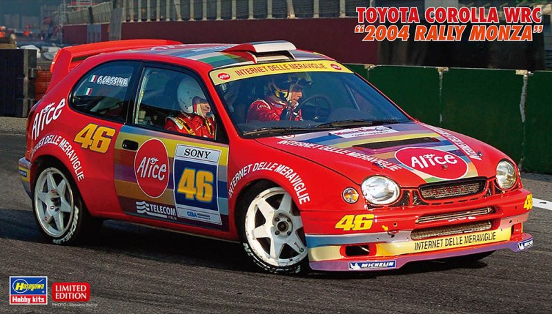 Hasegawa 20619 - 1/24 Toyota Corolla WRC \'2004 Rally Monza\'