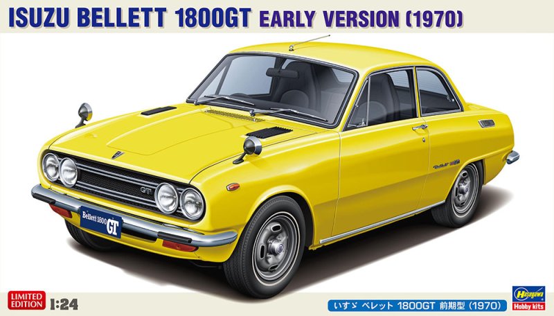 Hasegawa 20794 - 1/24 Isuzu Bellett 1800GT Early (1970)
