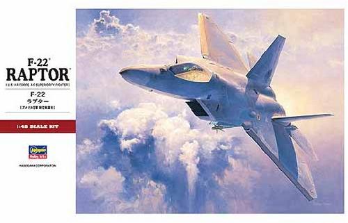 Hasegawa 07245 - 1/48 F-22 Raptor