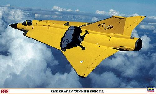 Hasegawa 07305 - 1/48 J35S Draken Finland Special