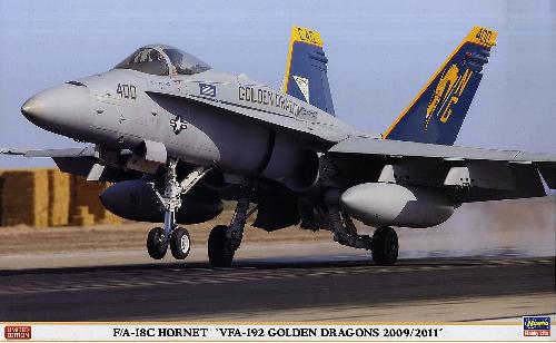 Hasegawa 07326 - 1/48 F/A-18C Hornet VFA-192 Golden Dragons 2009/2011