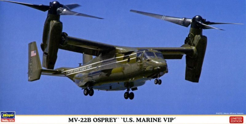 Hasegawa 02159 - 1/72 MV-22B Osprey U.S. Marine VIP