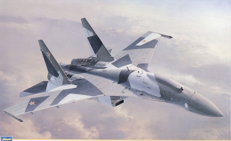 Hasegawa 02334 - 1/72 Su-35 Flancker UAV