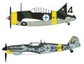alt="Hasegawa 02279 - 1/72 B-239 Buffalo & Messerschmitt Bf109G-6 FAF Finnish Air Force" title="Hasegawa 02279 - 1/72 B-239 Buffalo & Messerschmitt Bf109G-6 FAF Finnish Air Force"