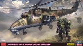 Hasegawa 02368 - 1/72 Mi-24 Hind UAV & Humanoid Light Tank GOAT UGV