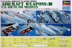 Hasegawa 35103 - 1/72 U.S Air To Air Missiles X72-3 Aircraft Weapons: III