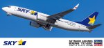 Hasegawa 10744 - 1/200 Skymark Airlines Boeing 737-800