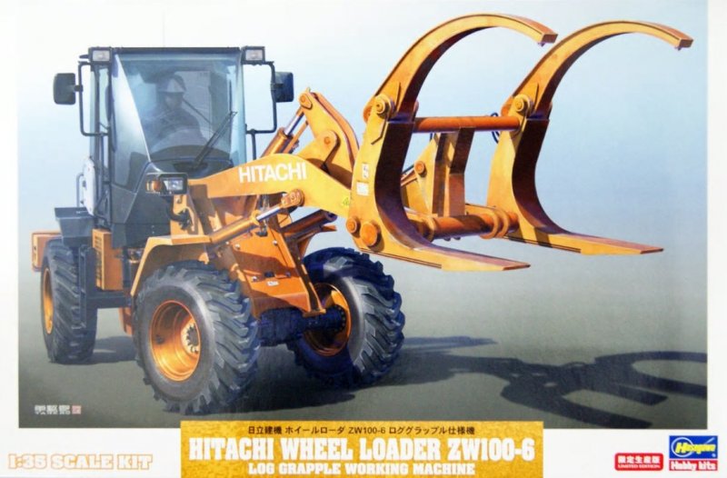 Hasegawa 66105 - 1/35 Hitachi Construction Machinery Wheel Loader Z