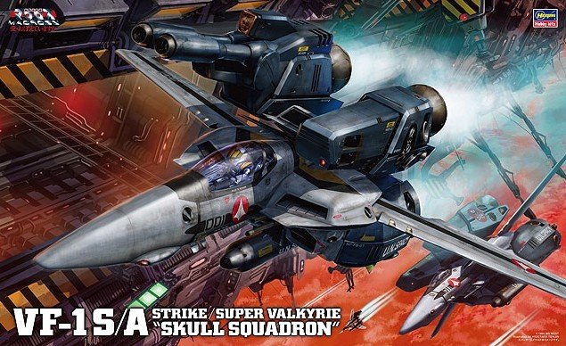 Hasegawa 65653 - 1/48 MC03 VF-1S/A Strike Super Valkyrie Skull Squadron