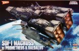 Hasegawa 65830 - 1/4000 SDF-1 Macross with Prometheus & Daedalus
