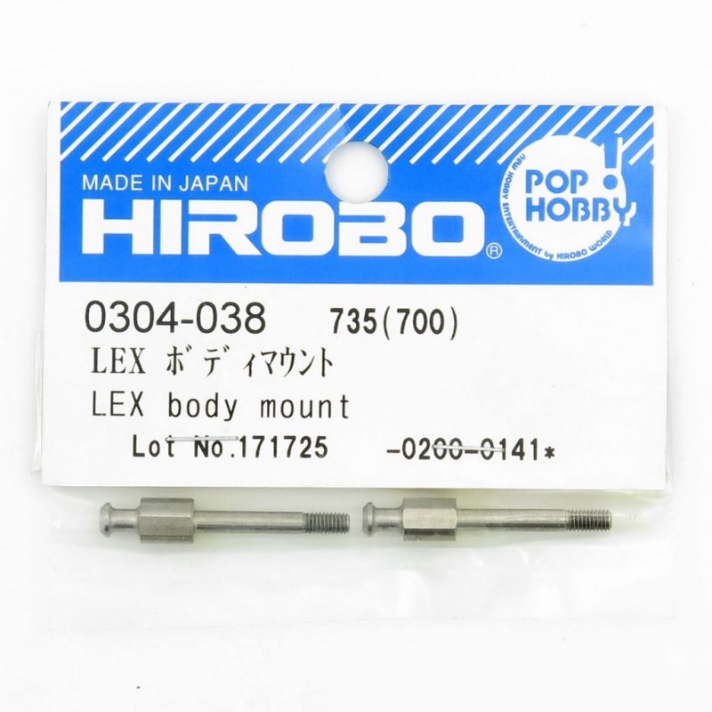 HIROBO 0304-038 LEPTON LEX BODY MOUNT #0304038