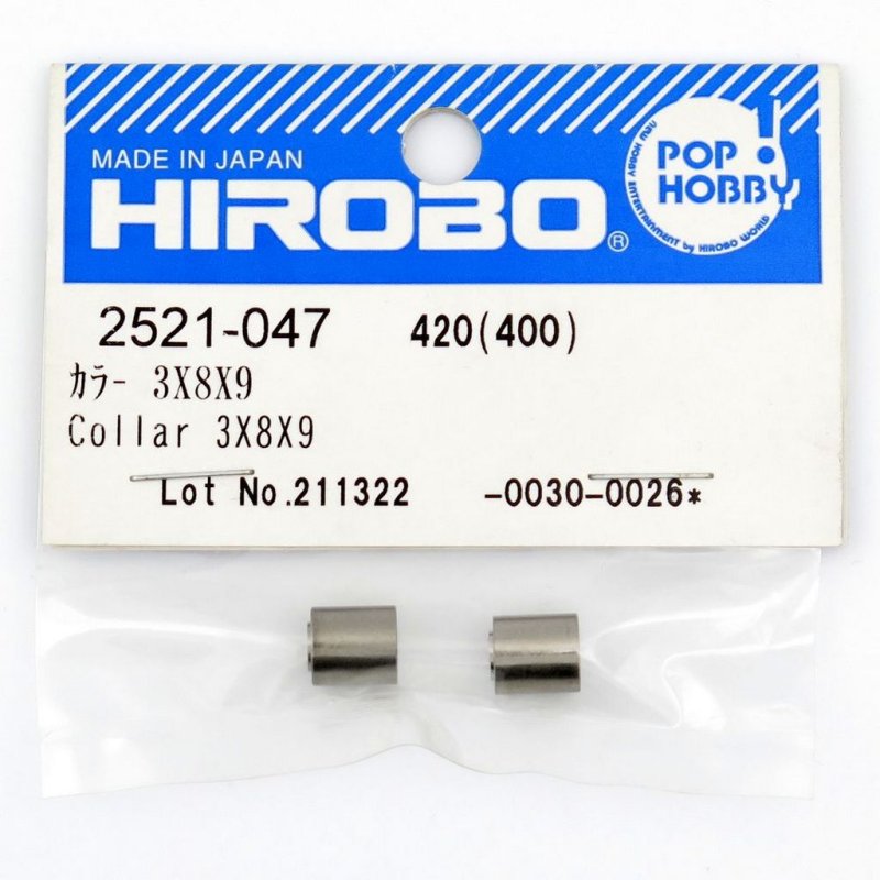 HIROBO 2521-047 COLLAR 3 X 8 X 9 #2521047