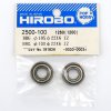 HIROBO 2500-100 BALL BEARING 10 X 22 X 6 MM 2PCS #6900ZZ #2500100