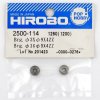 HIROBO 2500-114 BALL BEARING 3 X 9 X 4 MM 2PCS #93ZZ #2500114