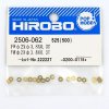 HIROBO 2506-062 FLAT WASHER 2 X 3.8 X 0.3T #2506062