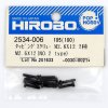 HIROBO 2534-006 TAPPING SCREW M2.6 X 12 TYPE-2 10PCS #2534006