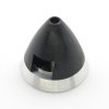 HIROBO 0005-025 AIRPLANE SPINNER 30MM W/ALUMINUM BACKPLATE FOR 4.0MM MOTOR SHAFT #0005025