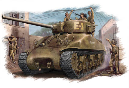 Hobby Boss 84801 - 1/48 U.S M4A176 (W) TANK