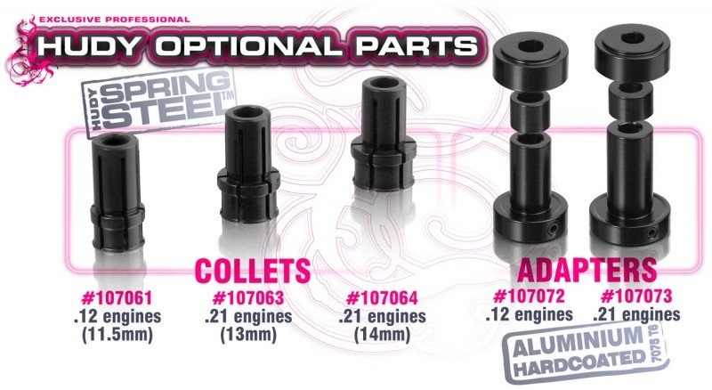 HUDY 107051 Ultimate Engine Tool Kit For .21