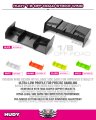 alt="HUDY 293580 - 1/8 OFF - ROAD Strike Wing - White" title="HUDY 293580 - 1/8 OFF - ROAD Strike Wing - White"