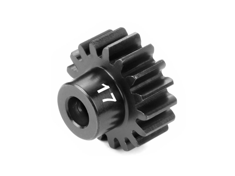 HUDY 294317 Pinion Gear - Hard Steel - 17T (MODULE 1)