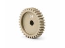 HUDY 294034 Aluminium ULTRA-LIGHT Pinion Gear - Hard Coated - 34T / 48