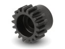 HUDY 294258 - Aluminium Pinion Gear - Hard Coated - 18T / 32 (MODUL 0.8)
