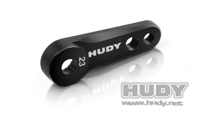 HUDY 293501 - Aluminium Servo Horn 1/8 Off-Road KO PROPO JR Sanwa Airtronics - 23t