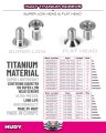 alt="HUDY 903320-T - Titanium Flat Head Screw M3x20 (4)" title="HUDY 903320-T - Titanium Flat Head Screw M3x20 (4)"