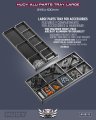 alt="HUDY 108193 Aluminium Parts Tray Large 215x100mm" title="HUDY 108193 Aluminium Parts Tray Large 215x100mm"