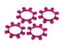 HUDY 105253 - 1/8 OFF - ROAD Tire Mounting Band - Octopus - Purple (4)