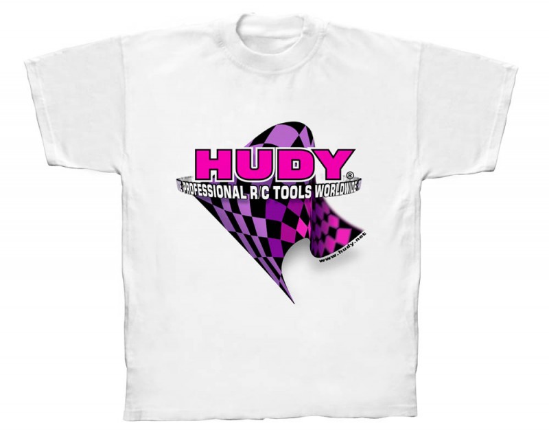 HUDY 281043 - HUDY T-Shirt White - R/c Tools - Xl