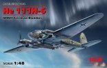 ICM 48262 - 1/48 He 111H-6, Wwii German Bomber