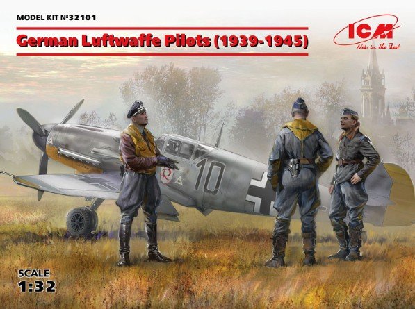 ICM 32101 - 1/32 German Luftwaffe Pilots