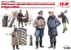 ICM 48086 - 1/48 Wwii German Pilot/Ground Personnel (Winter Uniform)