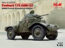 ICM 35373 - 1/35 Panhard 178 AMD-35, Wwii French Armored Vehicle