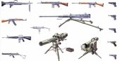 Italeri 6421 - 1/35 Modern Light Weapon Set