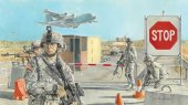 Italeri 6521 - 1/35 Road Block and U.S. Soldiers/Accessories