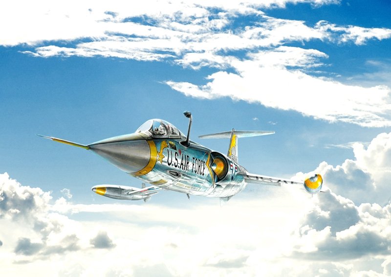 Italeri 1359 - 1/72 Lockheed Martin F-104 A/C Star Fighter