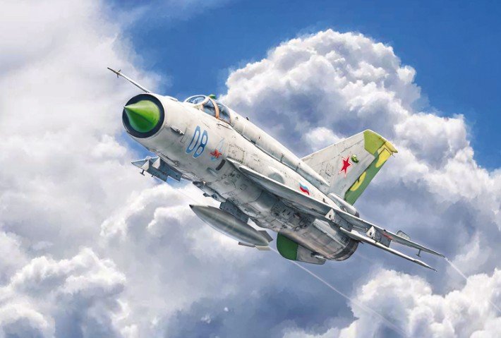 Italeri 1427 - 1/72 MiG-21 Bis Fishbed