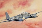 Italeri 0077 - 1/72 ME 210 A-1 WWII