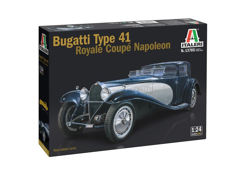Italeri 13705 - 1/24 Bugatti Type 41 Royal Coupe Napoleon