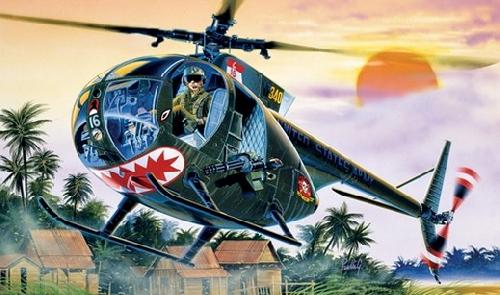 Italeri 1028 - 1/72 OH-6 A Cayuse