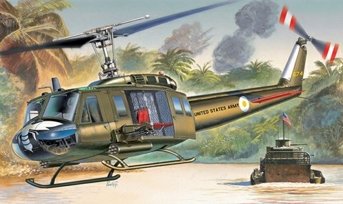 Italeri 1247 - 1/72 UH-1D Slick