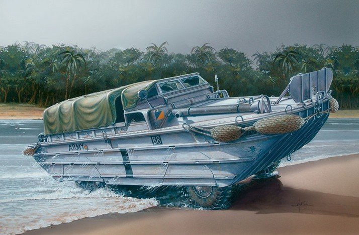 Italeri 6466 - 1/35 DUKW British Royal Army
