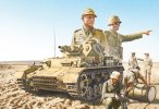 Italeri 6593 - 1/35 Pz.Kpfw.IV F1/F2/G With Afrika Korps Infantry