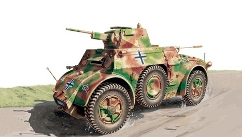 Italeri 6605 - 1/48 Autoblinda AB 41