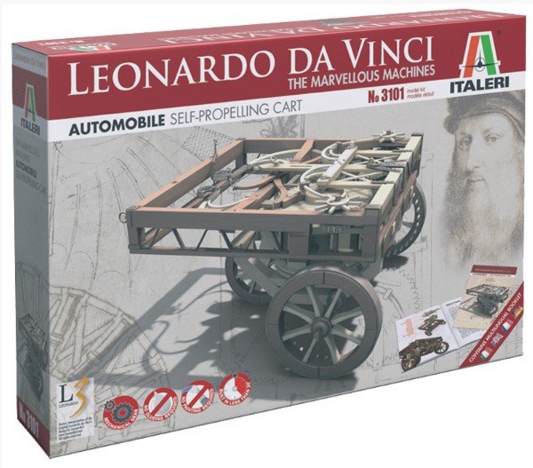 Italeri 3101 - Automobile Self-Propelled Cart