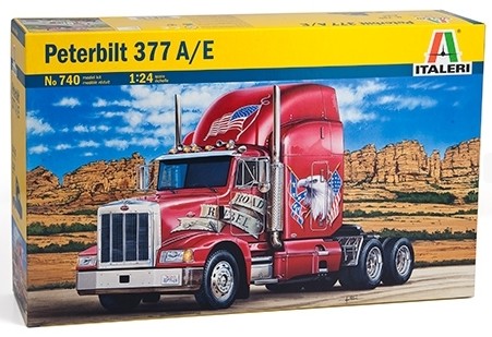 Italeri 0740 - 1/24 Peterbilt 377 A/E